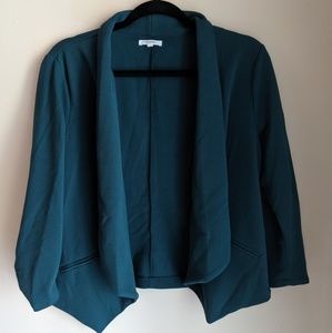 Maurices Draped Blazer 3/4 Sleeves